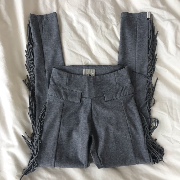 One Teaspoon Pants - ONETEASPOON Fringe Yoga Athleisure Leggings